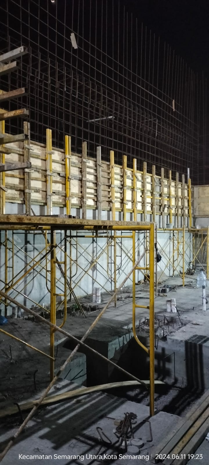 Proyek Dinding Radiasi Pelindo Semarang